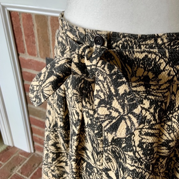 Anthropologie•Cotélac•Size 2•NWOT•Paper Bag Waist Skirt•Reversible Tie Belt🌼 - Picture 8 of 15